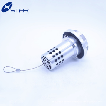 Truck fuel tank anti siphon	device fuel tracking device